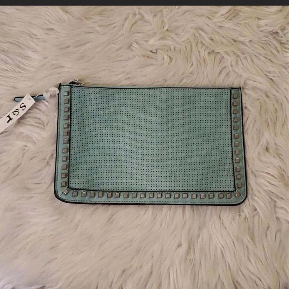 Summer & Rose Blue Studded Bag